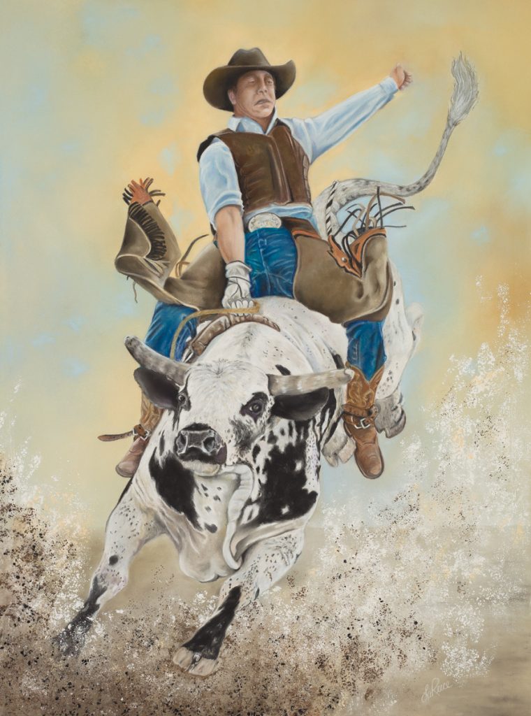 This painting received a first place ribbon and a best of show ribbon at the Canyon County Fair in 2016